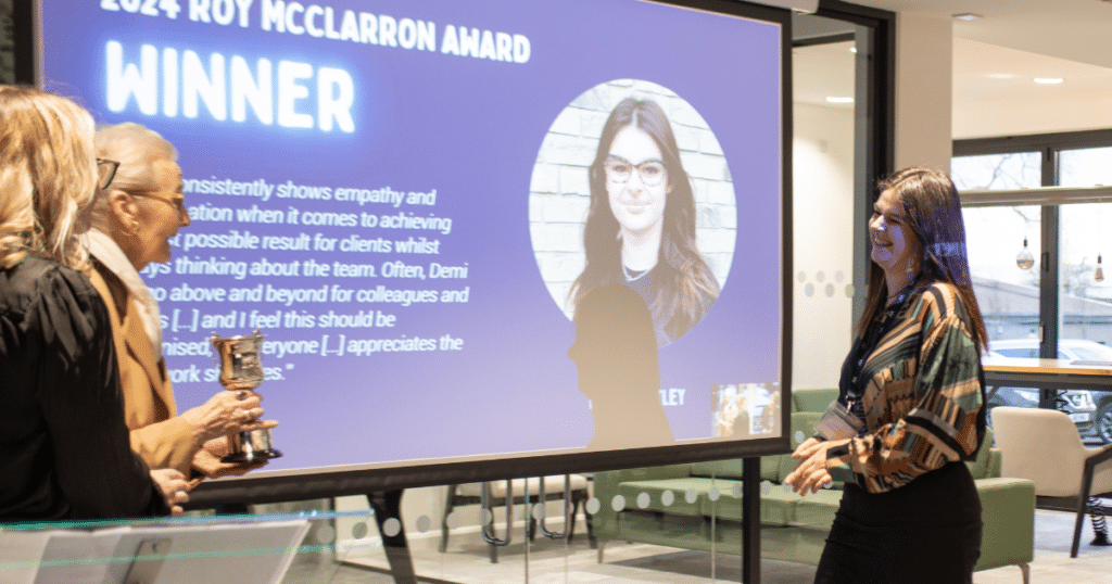 Celebrating the 2024 Roy McClarron Award Winner, Demi Bentley!